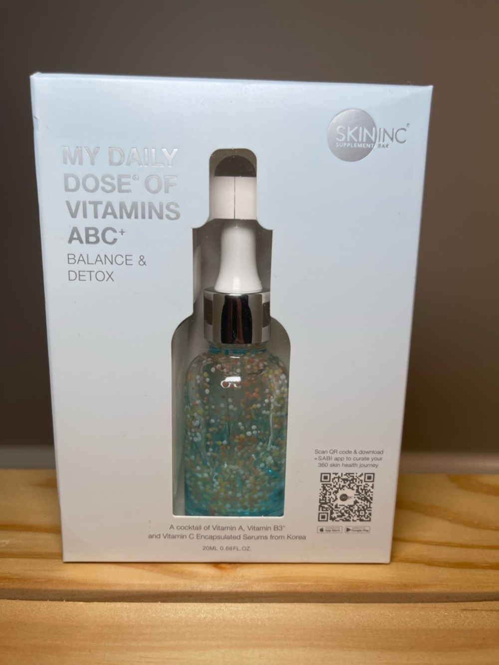 Skin Inc My Daily Dose of Vitamins ABC+ Balance & Detox - Blue
